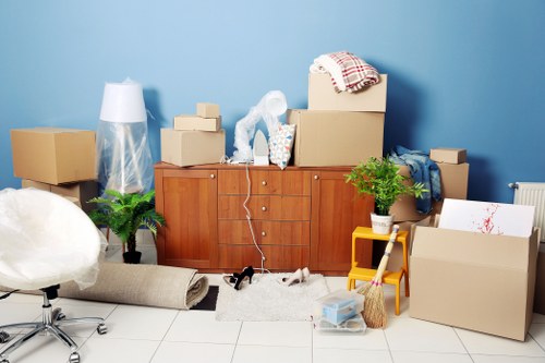 Efficient Finchley removals crew completing a fast same day move