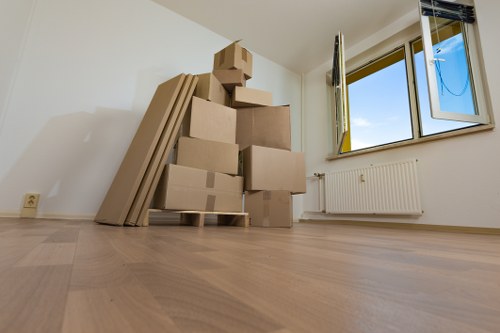Commercial move team planning an office relocation in Finchley