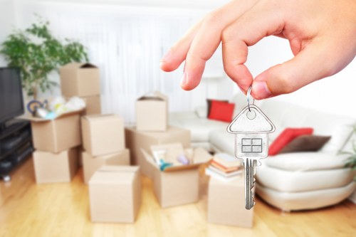 Secure storage facility in Finchley with organized units
