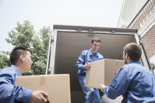Safe removal of office furniture during Finchley pick-up