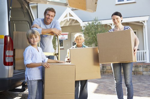 Assorted packing boxes suitable for home and office use in Finchley