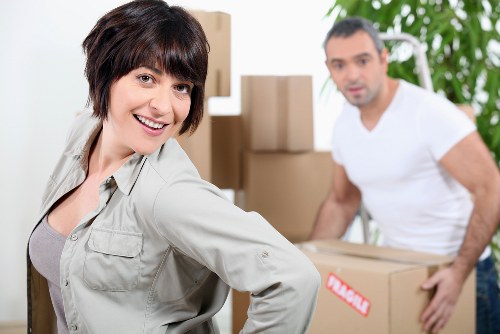 Safe handling of office furniture and IT equipment during Finchley removals