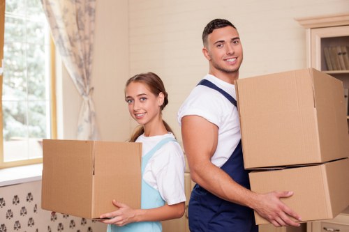 Charity donation and reuse partnership during a Finchley house move
