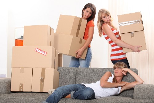 Professional packing and furniture handling for office relocation services
