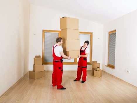 Fragile belongings carefully packed for a move in Finchley
