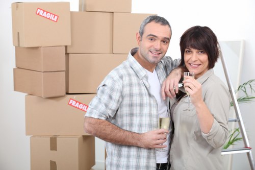 Professional van service for moving day in Finchley